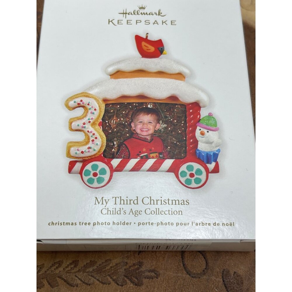 Hallmark Keepsake‎ My Third Christmas 2012 Childs Age Collection Ornament NEW!